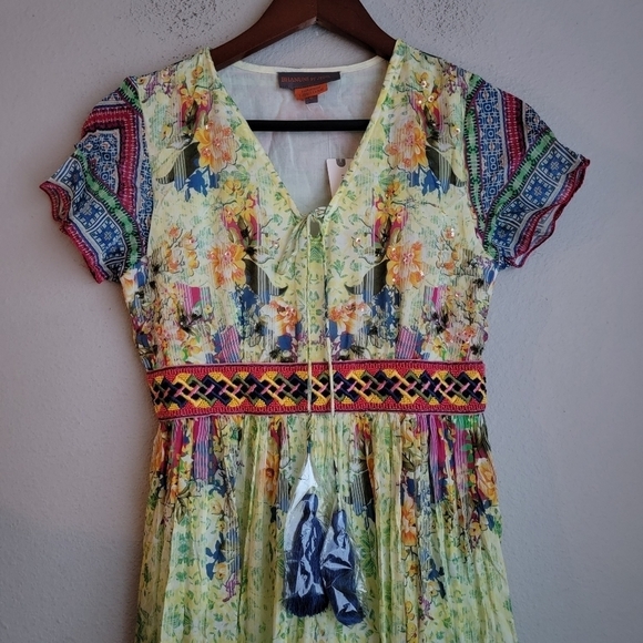 Bhanuni by Jyoti Arianna High-Low Maxi Dress size 0 NWT - Picture 8 of 14